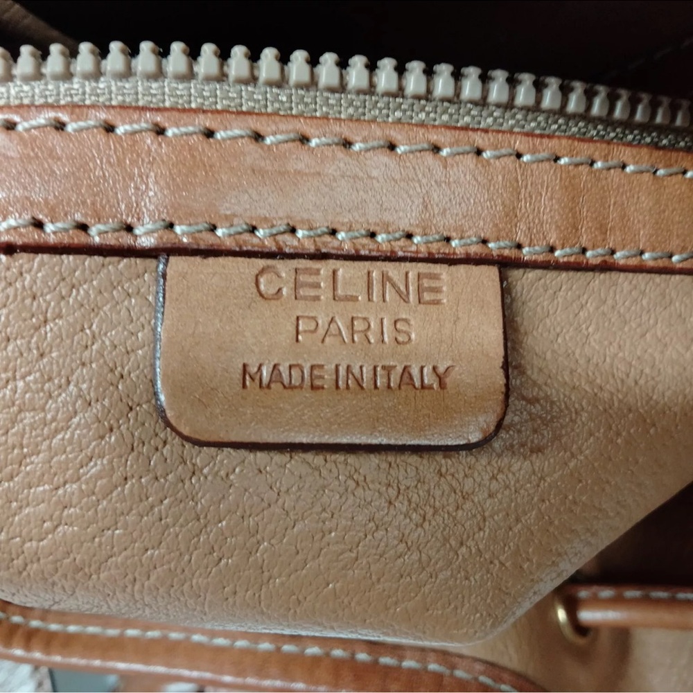 Authentic Celine Drawstring Shoulder Vintage Mono… - image 6